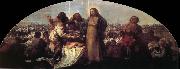 Francisco Goya Miracle of the Loaves and Fishes oil